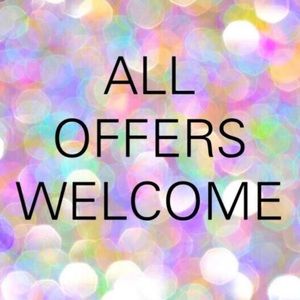 All offers are welcome! 🫶🏻